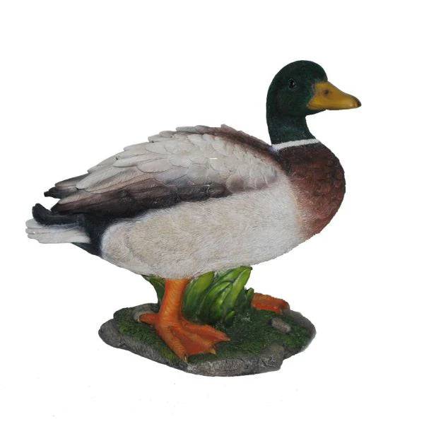 Vivid Arts Mallard Duck Resin Ornament - Mill Race Garden Centre