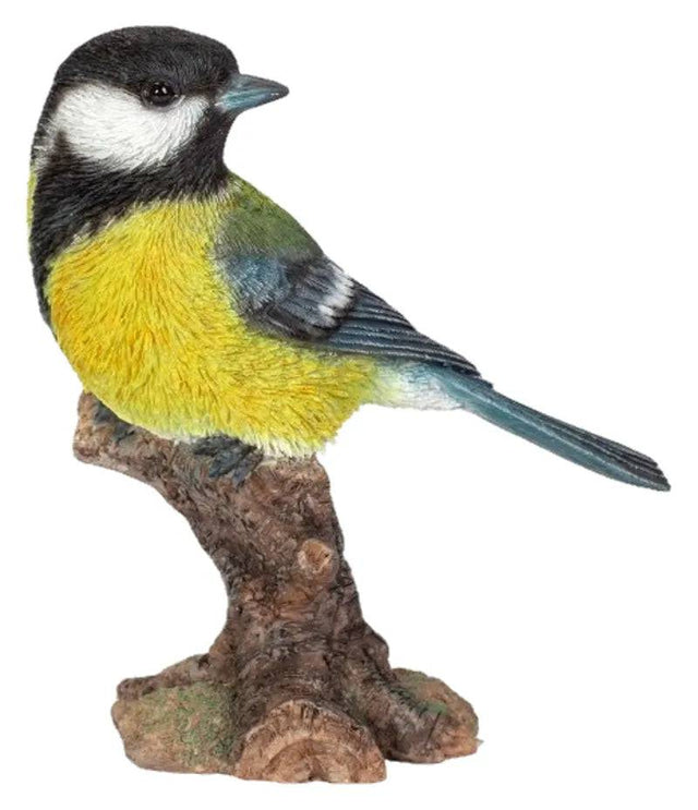 WBC Great Tit Resin Ornament Size F by Vivid Arts - Mill Race Garden Centre