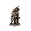 Lemax Spooky Town Werewolf Howloween figurine featuring a werewolf in Halloween costume from Lemax Spooky Town collection