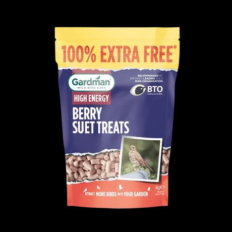 Gardman Berry Suet Treats 500g + 100 Extra Free - Mill Race Garden Centre