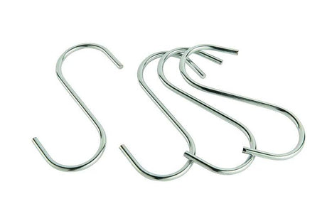 Gardman Galvanised S Hooks 4 Pack - Mill Race Garden Centre