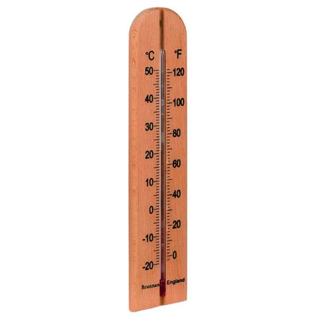 Gardman Wooden Thermometer - Mill Race Garden Centre