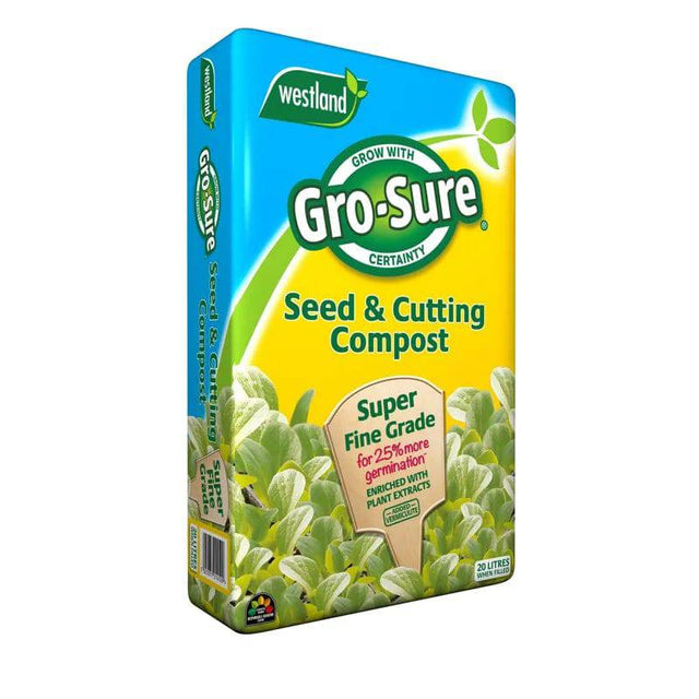 Gro-Sure Seed and Cutting Compost 20L - Mill Race Garden Centre