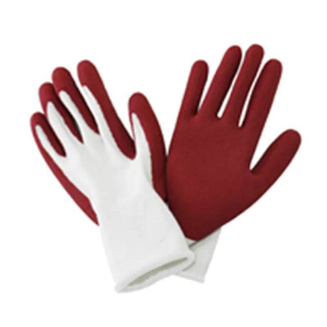 KS Bamboo Gloves Rumba Red Medium - Mill Race Garden Centre