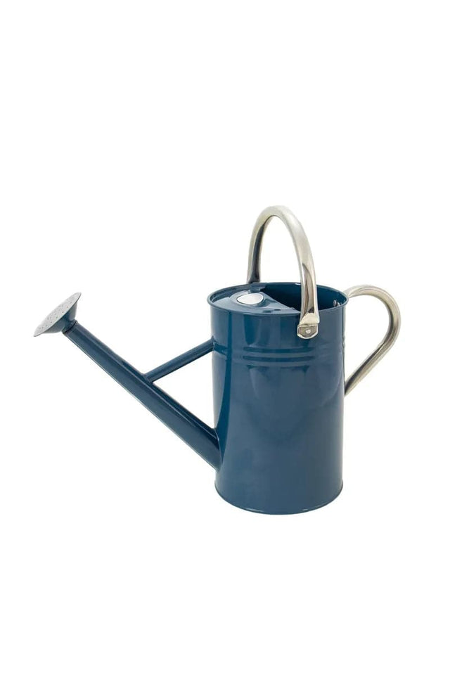 KS Metal Watering Can Midnight Blue 4.5ltr - Mill Race Garden Centre