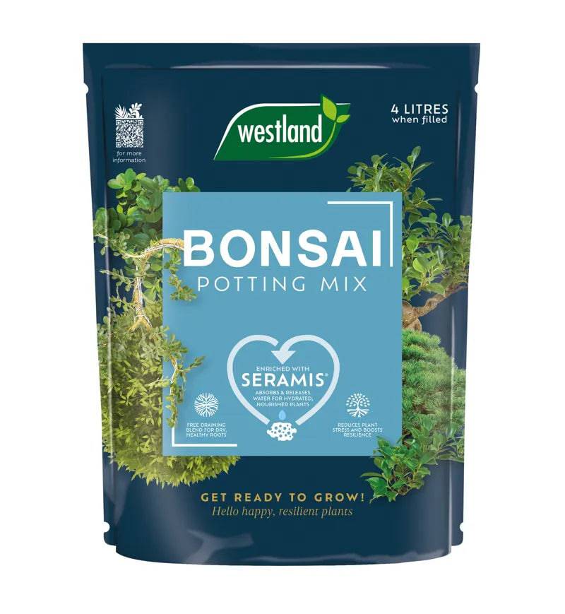 Westland Bonsai Potting Mix Peat Free 4L - Mill Race Garden Centre