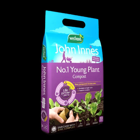 Westland John Innes Peat Free No.1 Young Plant Compost 10L - Mill Race Garden Centre