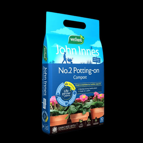 Westland John Innes Peat Free No.2 Potting-on Compost 10L - Mill Race Garden Centre