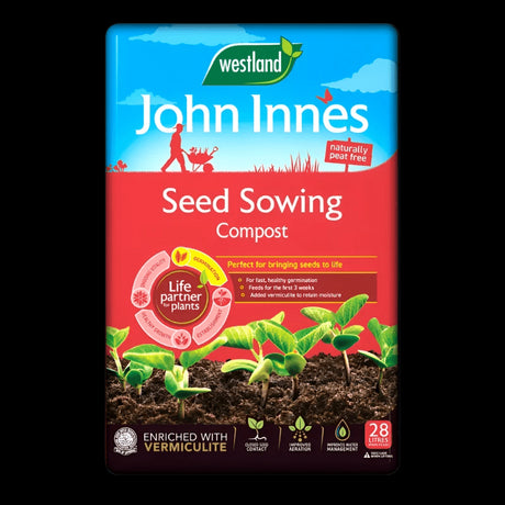 Westland John Innes Peat Free Seed Sowing Compost  28L - Mill Race Garden Centre