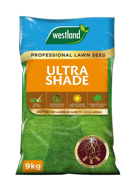 Westland Professional Ultra Shade Lawn Seed 375m2 (9kg) Bag - Mill Race Garden Centre