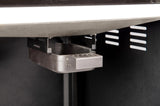 Atom Grills Xenon 3.1 gas BBQ with stainless steel lid and side shelves, perfect for outdoor grilling and barbecues.