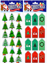 Christmas Stickers Designs Assorted