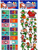 Christmas Stickers Designs Assorted