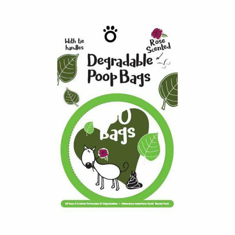 Zoon Degradable Scented Dog Poop Bags Pack of 50 - Mill Race Garden Centre