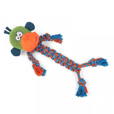 Zoon Dura-Tugga Monkey Squeaky Dog Toy - Mill Race Garden Centre